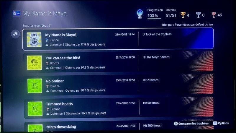 Platine # 3 My name is mayo