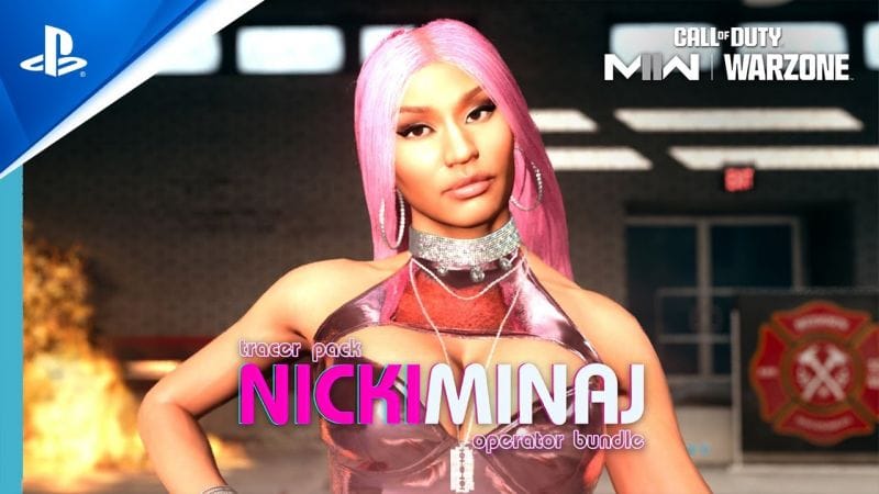 Call of Duty: Modern Warfare II & Warzone - Nicki Minaj Operator Bundle | PS5 & PS4 Games