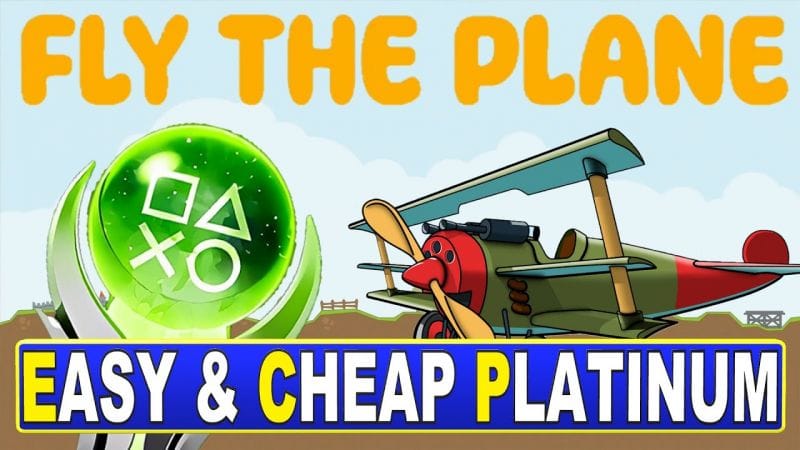 New Easy & Cheap Platinum Game PS4, PS5 | Fly The Plane Quick Trophy Guide