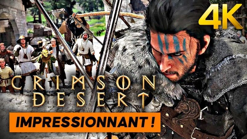 Crimson Desert : L’ÉNORME claque NEXT GEN de la Gamescom 2023 🤩 Nouveau Trailer 4K