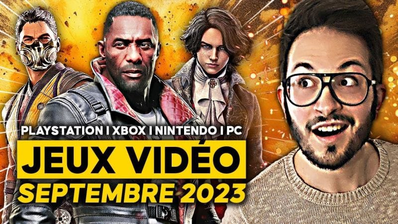TOP des JEUX VIDÉO de SEPTEMBRE 2023 🌟 PS5 I Xbox Series I Nintendo Switch I PC