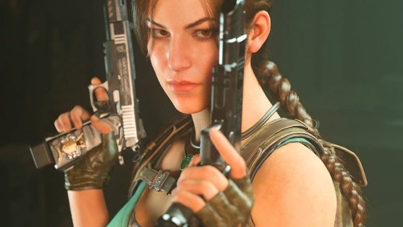 Voici Lara Croft dans Call of Duty: Warzone 2