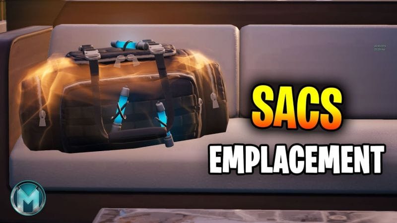 Fouiller des sacs de braquage Fortnite, Emplacement des sacs de braquage Fortnite