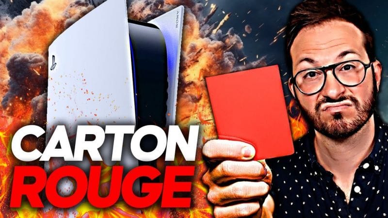 CARTON ROUGE PLAYSTATION 🟥 Cette HAUSSE DE PRIX qui passe MAL ⚠️