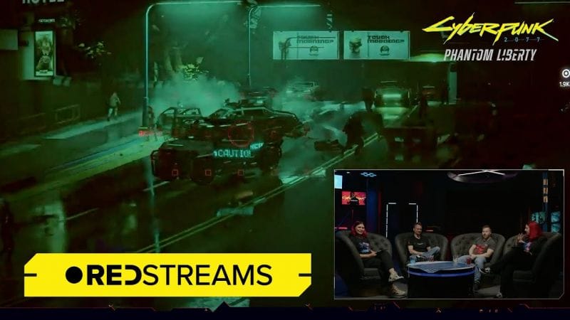 REDstreams — Cyberpunk 2077: Phantom Liberty | Dogtown, Police, Skills and Perks, Car combat