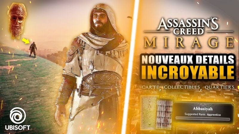 Assassin's Creed Mirage : 7 NOUVEAUX Détails INCROYABLES (Carte du jeu, Collectibles, Quartiers,...)