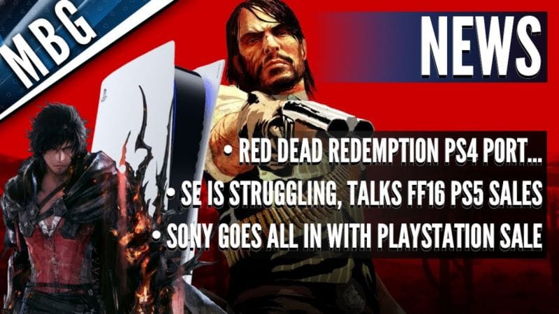 PlayStation Gets Disappointing News - Red Dead Redemption PS4 Port, Square Enix is Struggling