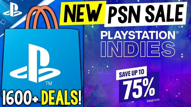 MASSIVE NEW PSN SALE Live Now! PlayStation Indies Sale 1600+ PS4/PS5 DEALS (NEW PlayStation Deals)