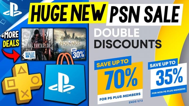 HUGE NEW PSN SALE Live Now! PS Plus Double Discounts Sale 500+ PS4/PS5 DEALS (NEW PlayStation Deals)