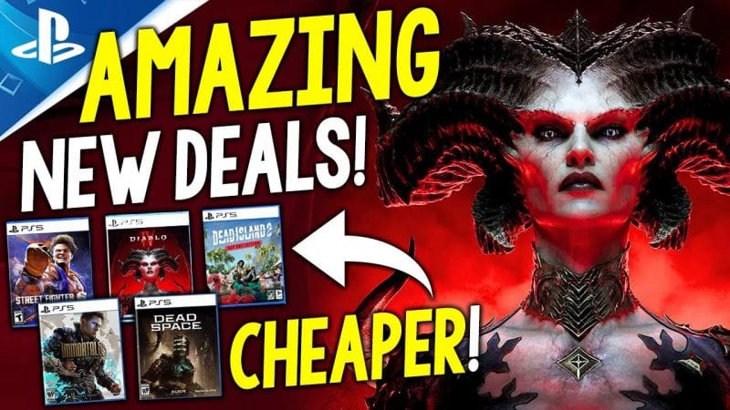 FANTASTIC NEW PS5/PS4 DEALS! Get NEW 2023 Games CHEAPER NOW + More PlayStation Game Deals