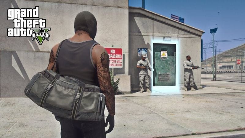 BRAQUER la salle SECRETE du Fort Zancudo sur GTA 5 (Jamais vu)