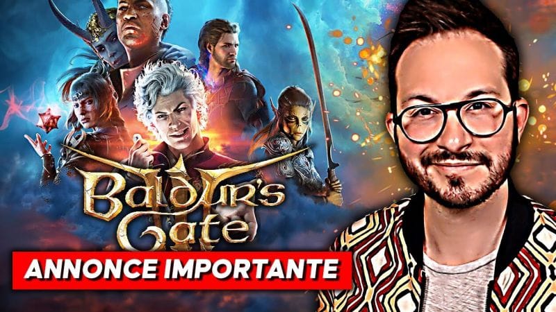 BALDUR'S GATE 3 : Annonce IMPORTANTE et GROS changement ⚡