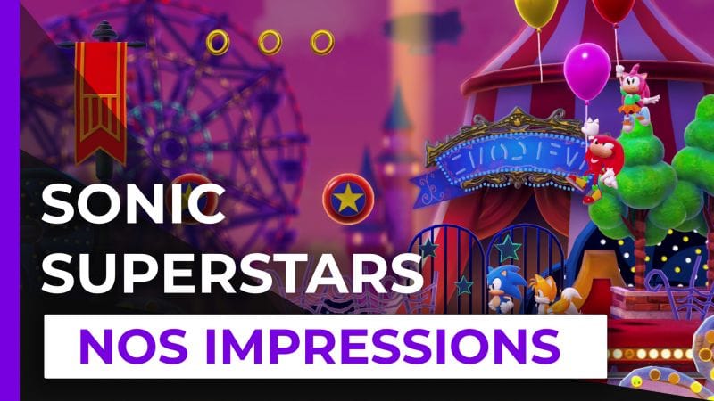 On a joué à Sonic Superstars : nos impressions !