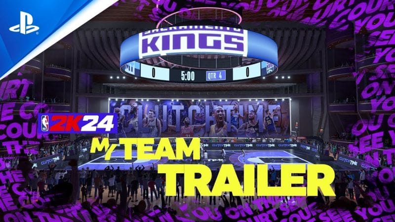 NBA 2K24 - Trailer du mode MyTEAM - 4K | PS5, PS4