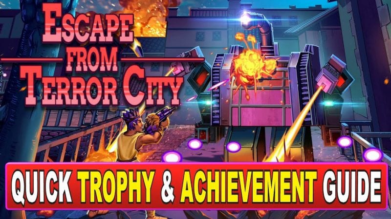 Escape from Terror City Quick Trophy & Achievement Guide - Crossbuy PS4, PS5