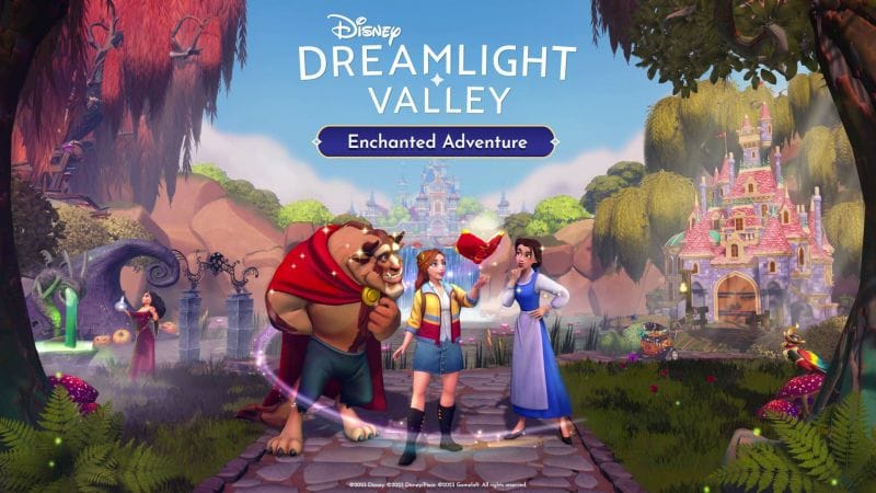 Disney Dreamlight Valley s'apprête à mettre en avant La Belle et la Bête dans sa mise à jour pour son premier anniversaire