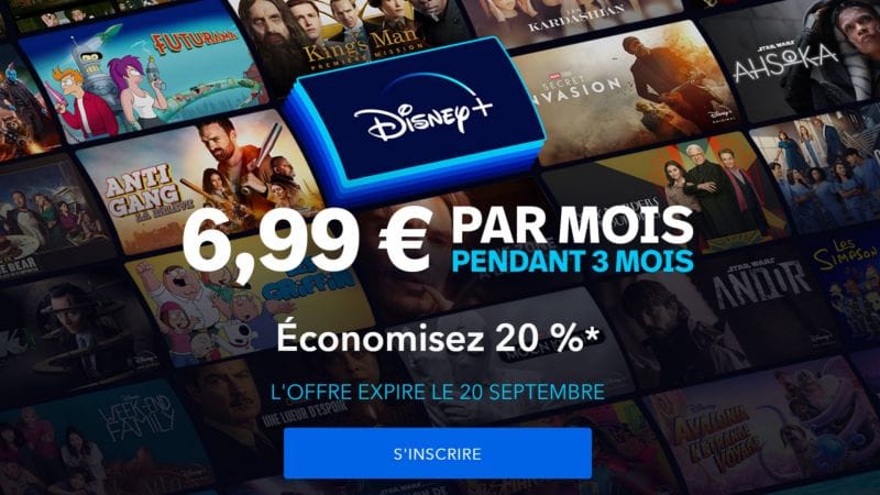 Disney+ lance une offre limitée, avant la hausse de ses tarifs