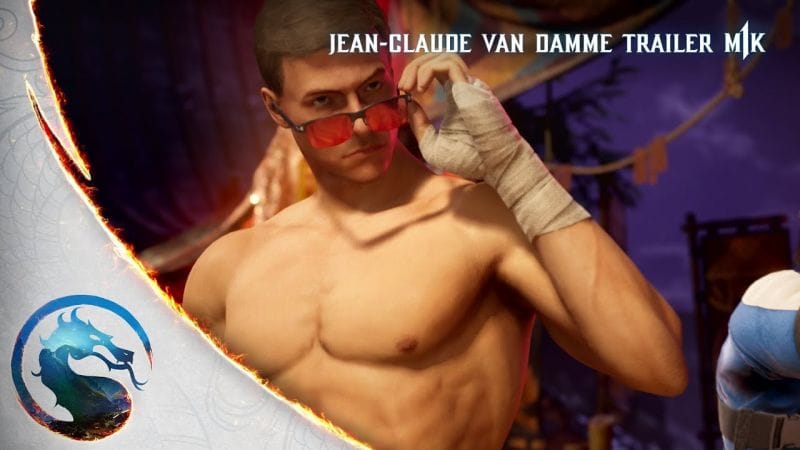 Mortal Kombat 1 : Jean-Claude Van Damme remplace Johnny Cage et vient faire le grand écart dans une vidéo de gameplay