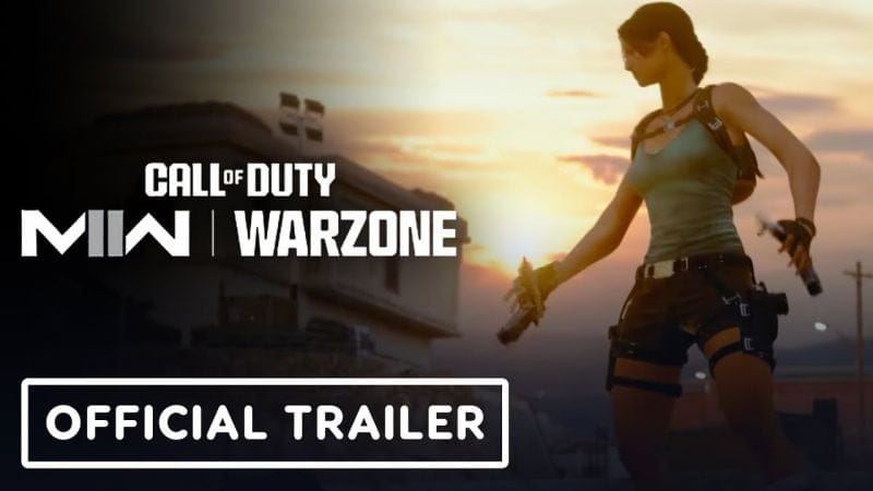 Call of Duty: Modern Warfare II and Warzone - Official Lara Croft Operator Bundle Trailer