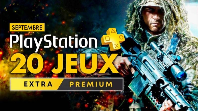 PlayStation Plus PS4 & PS5 | SEPTEMBRE 2023 : Les JEUX du mois PS Plus Extra & Premium