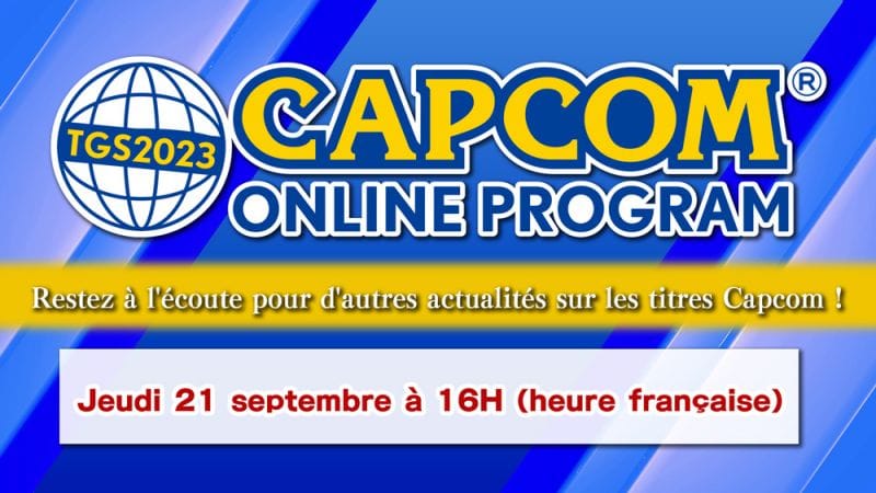 Capcom Online - Ne manquez pas l'événement en ligne à l'occasion du Tokyo Game Show - GEEKNPLAY Événements, Home, News, Nintendo Switch, PC, PlayStation 4, Tokyo Game Show, Xbox One