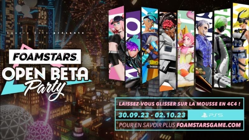 FoamStars : Open Beta datée pour le Splatoon "Soirée Mousse" !