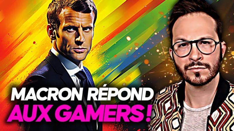 Emmanuel MACRON répond aux JOUEURS 🔥 "J'ai fait bondir les gamers"