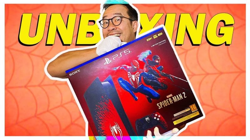 Spider-Man 2 : MON UNBOXING de la 1ère PS5 COLLECTOR à 660€ !! 😱