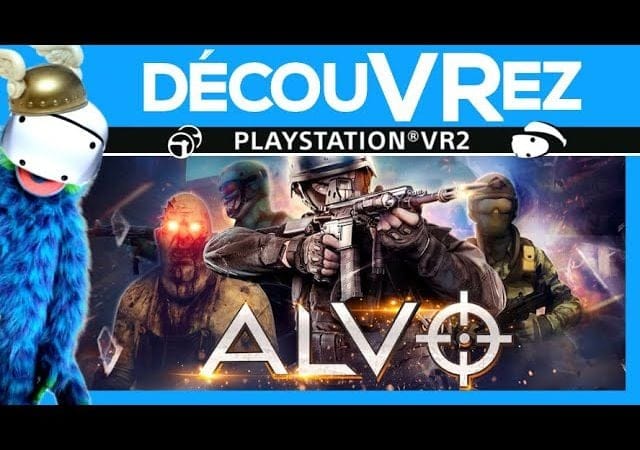 DécouVRez : ALVO sur PS VR2 | Essai des modes Deathmatch et Zombies | VR Singe