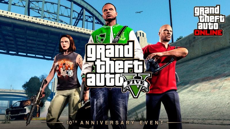 Célébrez les dix ans de Grand Theft Auto V dans GTA Online cette semaine - Rockstar Games