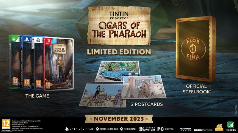 Tintin Reporter - Cigars of the Pharaoh premières début novembre