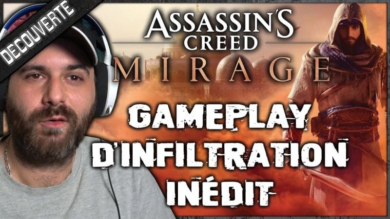 ASSASSIN'S CREED MIRAGE gameplay perso en mode discrétion  🤫