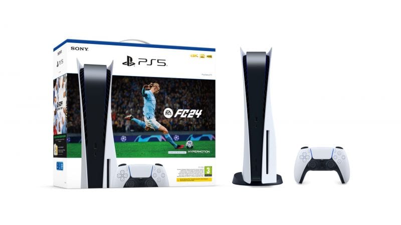 Un pack contenant la console PlayStation 5 et EA Sports FC 24 arrive le 29 septembre