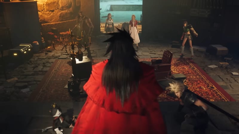 Vincent Valentine « accompagnera » l'équipe dans Final Fantasy 7 : Rebirth