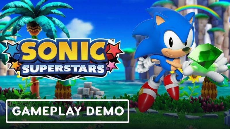 Sonic Superstars - Bridge Island Zone Gameplay Showcase | TGS 2023