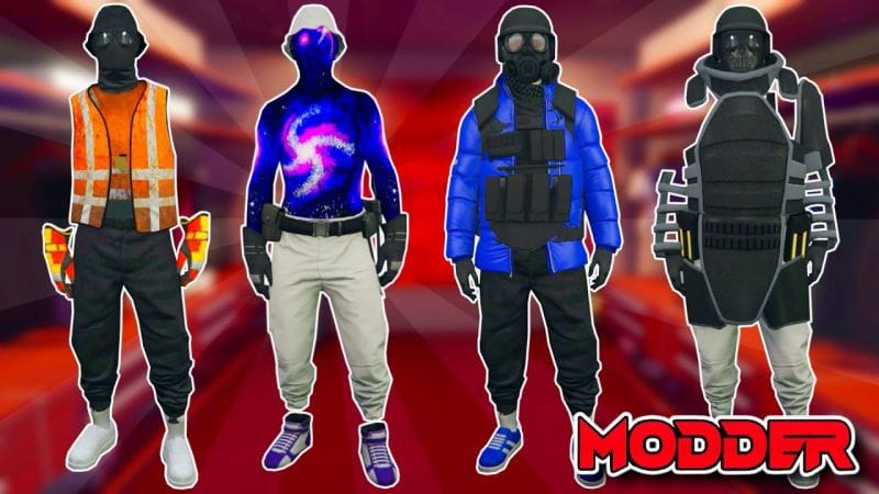 ✔AVOIR PLUSIEURS TENUES MODDER EN MÊME TEMPS | Gta 5 Online !