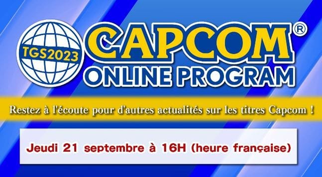 Tokyo Game Show 2023 - Le résumé de la conférence Capcom Online Program - GEEKNPLAY En avant, Home, News, Nintendo Switch, PC, PlayStation 4, PlayStation 5, Xbox One, Xbox Series X|S