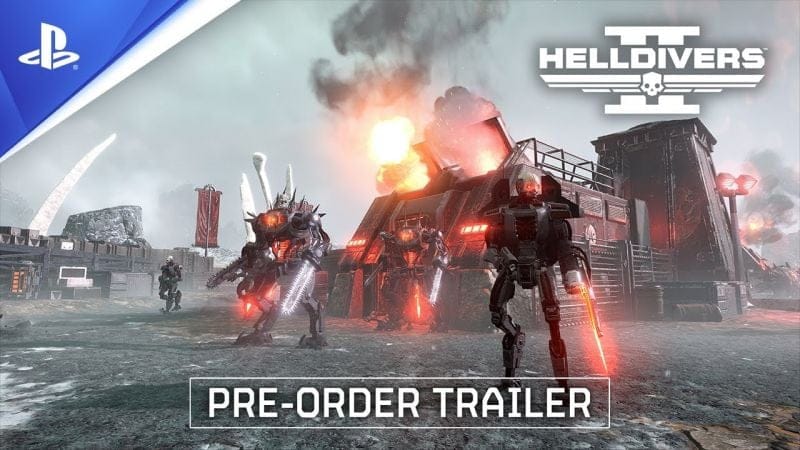 Helldivers 2 - Trailer des précommandes - VF - 4K | PS5, PC