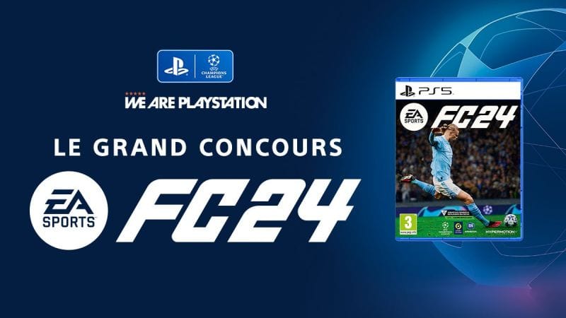 Participez au Grand Concours EA Sports FC 24 sur #WeArePlayStation !