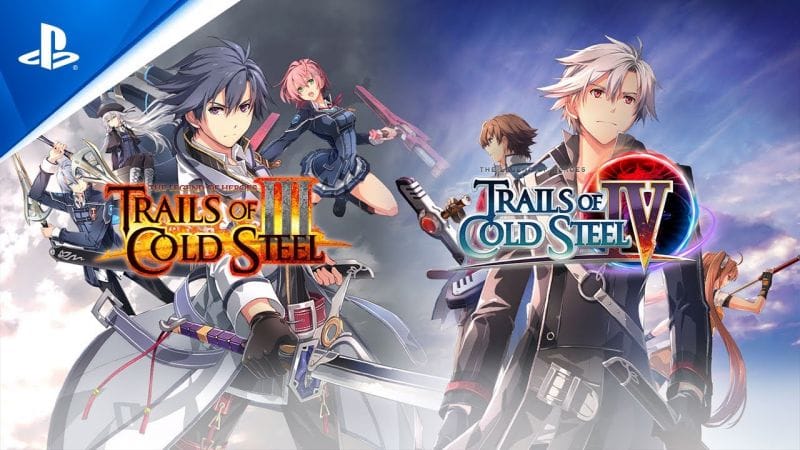 Trails of Cold Steel III / Trails of Cold Steel IV - Announcement Trailer | PS5 Games