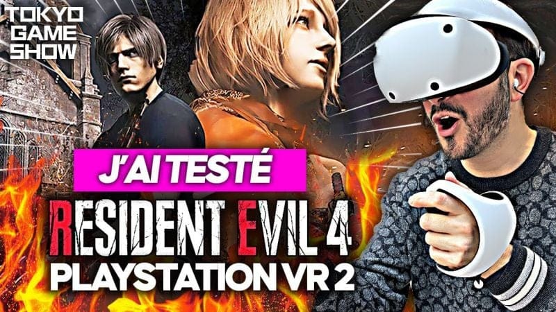 J'ai testé RESIDENT EVIL 4 VR sur PSVR 2 ⚠️ Peut-il relancer le PlayStation VR 2 ?