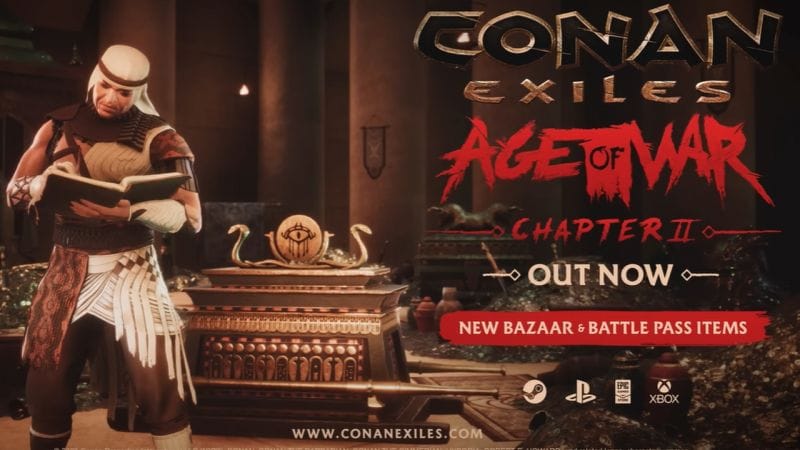 Conan Exiles Age of War : Le Chapitre 2 fête sa dispo en vidéo !