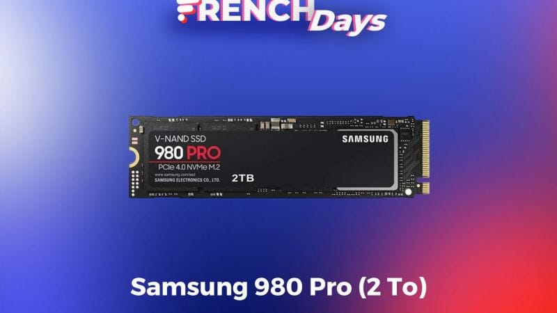 Le SSD Samsung 980 Pro 2 To est le bon deal des French Days pour votre PS5