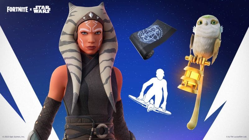 Fortnite - Ahsoka Tano débarque dans le Passe de Combat - GEEKNPLAY Home, Mac, News, Nintendo Switch, PC, PlayStation 4, PlayStation 5, Smartphone, Xbox One, Xbox Series X|S