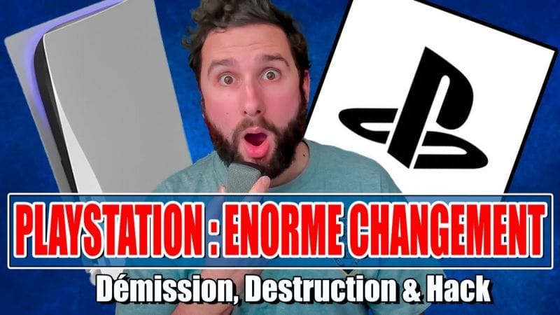 PLAYSTATION : ENORME CHANGEMENT 😱⚠️ Démission, Destruction & Hack