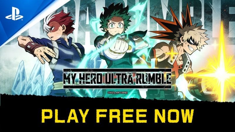 My Hero Ultra Rumble - Launch Trailer | PS4 Games