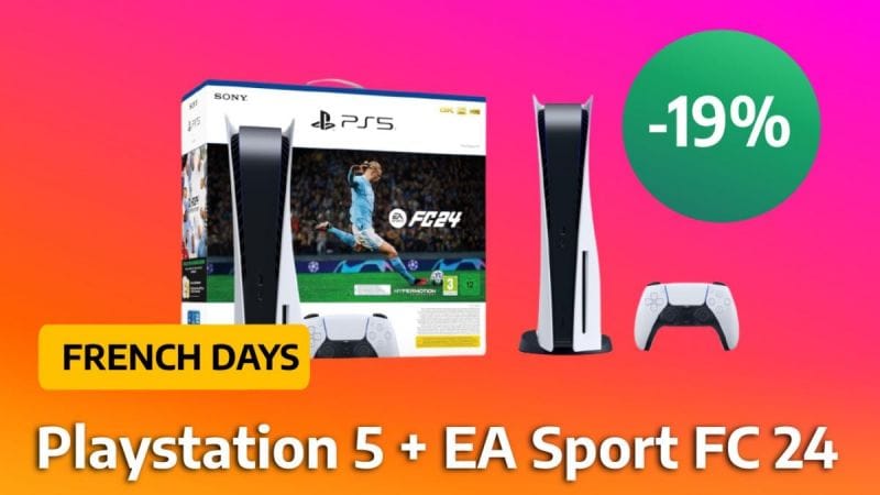 La PS5 est en promo pour les French Days avec un jeu offert inclus !