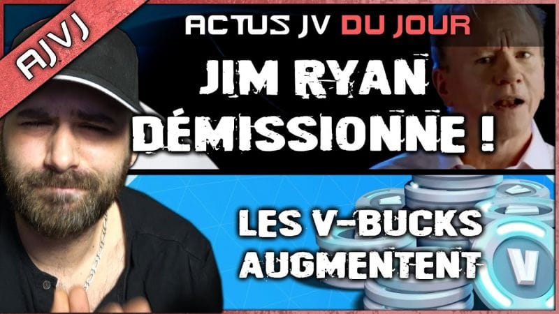 JIM RYAN démissionne (PDG Playstation) 😯😯 Le prix des V-Bucks augmente, date du META QUEST 3,...