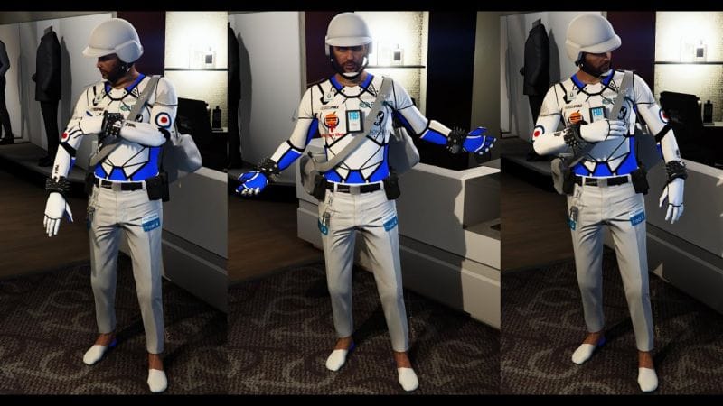 🚨 White base modded outfit ✨ beff tutorial 💫