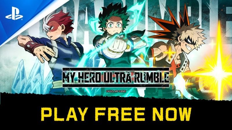 My Hero Ultra Rumble - Trailer de lancement | PS4